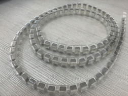 伝導性の保護をめっきする10x13mm EMIの泡ガスケット