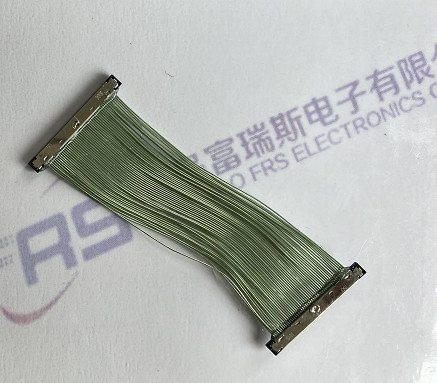 Awg42 50 Pin LVDSケーブルのマイクロ同軸0.4mm馬具アセンブリ