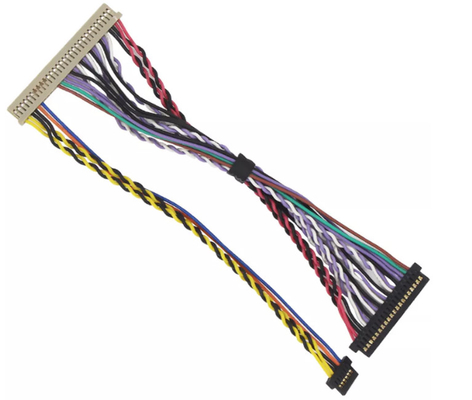 40電気Pin LVDSワイヤー馬具50mm車のトレーラーの配線用ハーネス