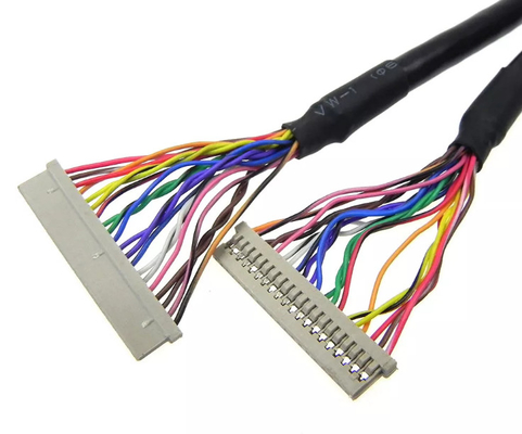 0.3mm LVDSワイヤー馬具30AWG 20 Pinケーブルのラップトップ スクリーン