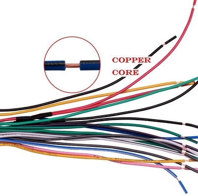 18AWG 4スピーカー16 Pin車のステレオのコネクターの電気配線用ハーネス