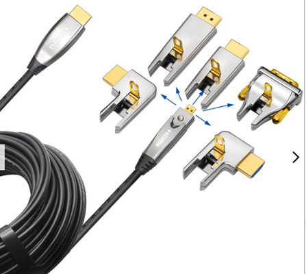 100ft 8k Hdmiの繊維光学への48gps HDMIのケーブル会議20