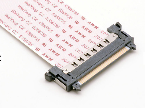LVDS 400mm FPCのフラット ケーブル、41-51 Pinのリボンのフラット ケーブル